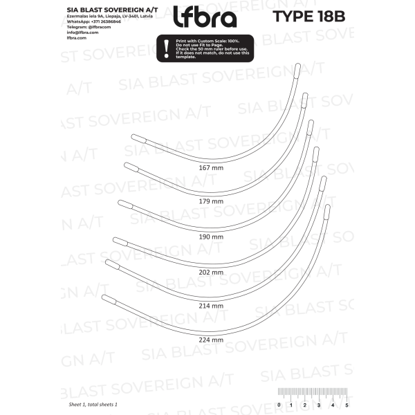 Bra Underwires – Profile 18 | Plunge-Balconette