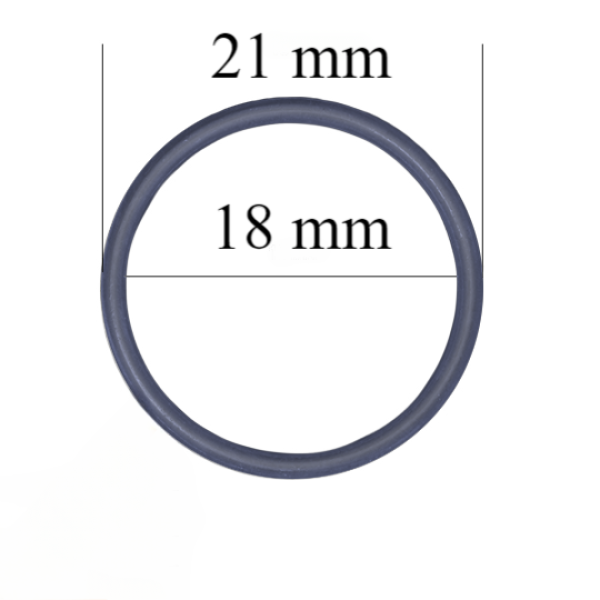 Lingerie rings 18 mm, Hydrangea color – 1000 pcs