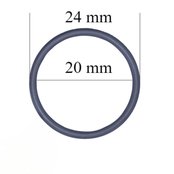 Lingerie rings 20 mm, Hydrangea color – 1000 pcs